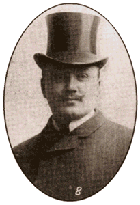 Modest Menzinsky im londoner Covent Garden in 1905